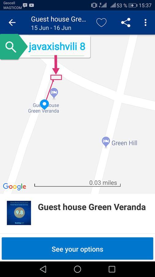 Guest House Green Veranda Mtsʼkhetʼa エクステリア 写真